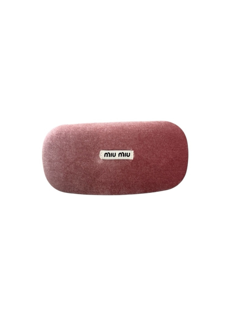 New! Miu Miu Pink Velvet Sunglasses Case with Matching Pouch and Box - Picture 2 of 5
